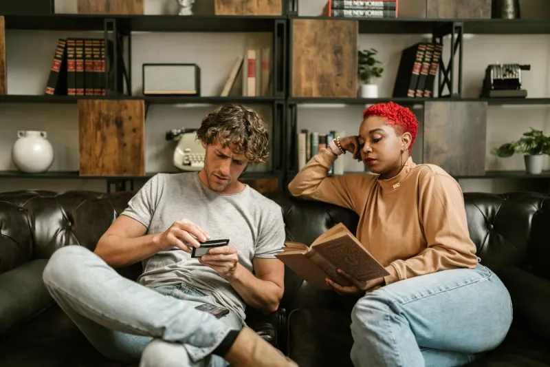 Clash of the Couches: How to Blend His IKEA Finds and Her Family Heirlooms Into a Home You Both Love